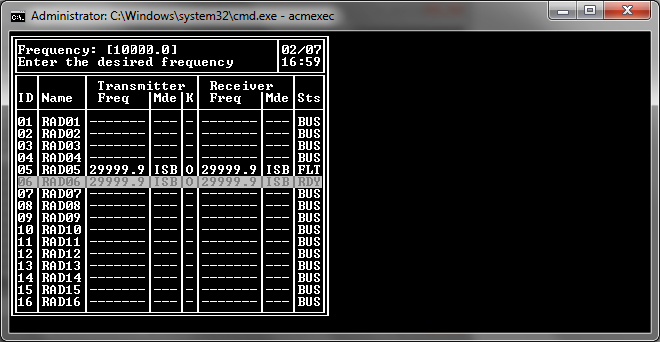 11 enterfreq10mhz